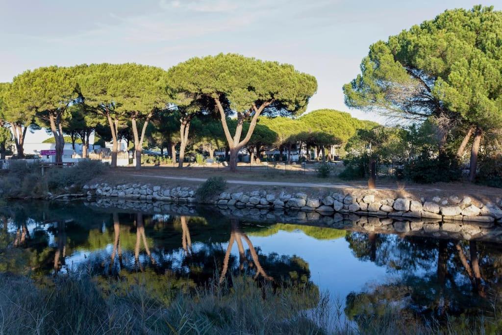 Chez Sebastien - Paisible Studio Au Bord D'Un Lac Avec Parking La Grande-Motte Kültér fotó